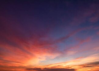 Akhirat bukan Akhir, Tapi Awal dari yang Kekal Ilustrasi Langit